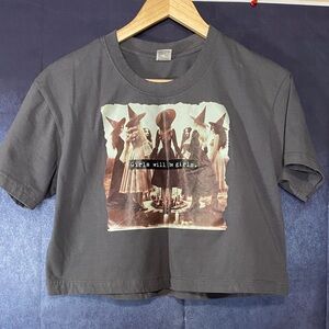 Girls Will Be Girls Graphic Tee - Gray